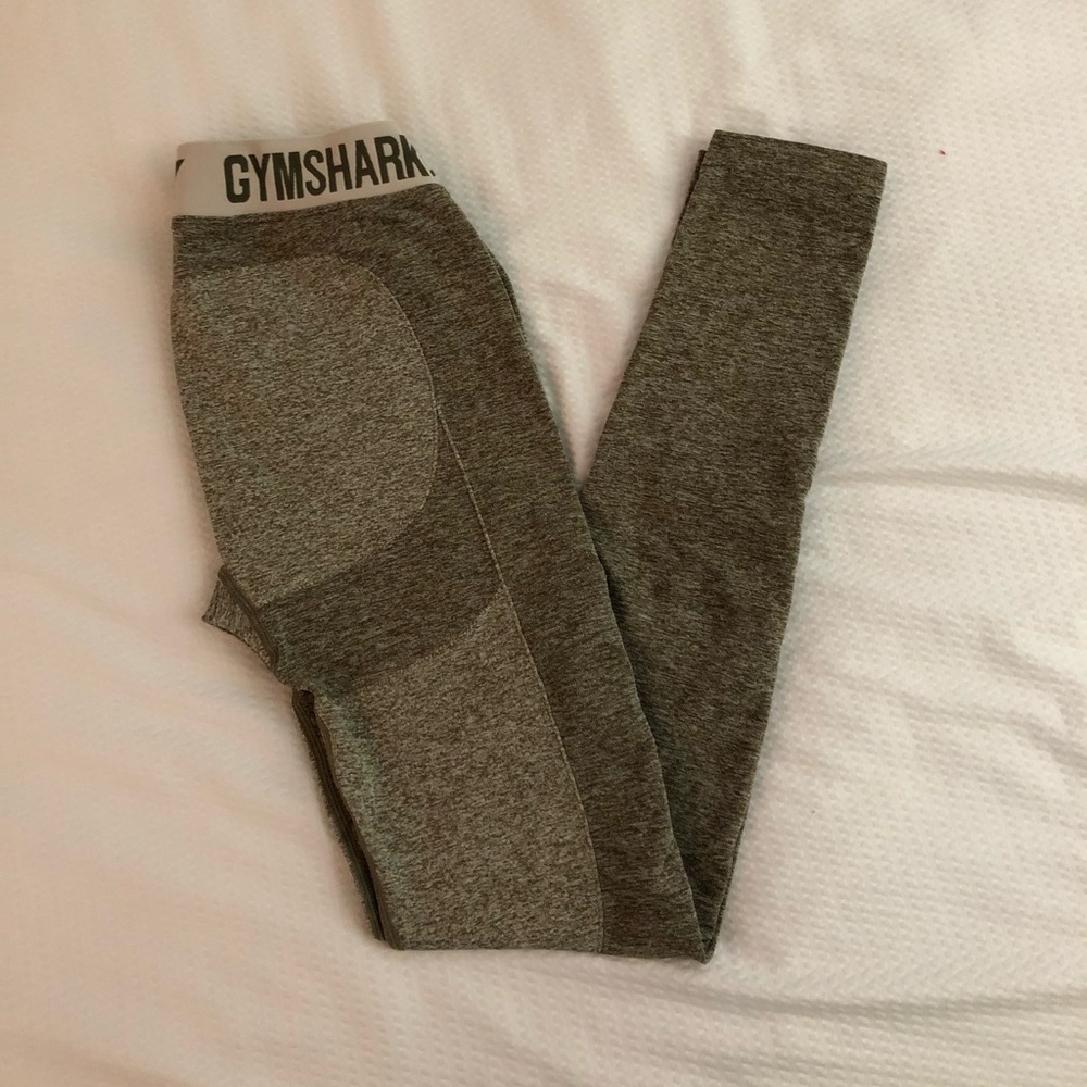 Gymshark khaki flex leggings